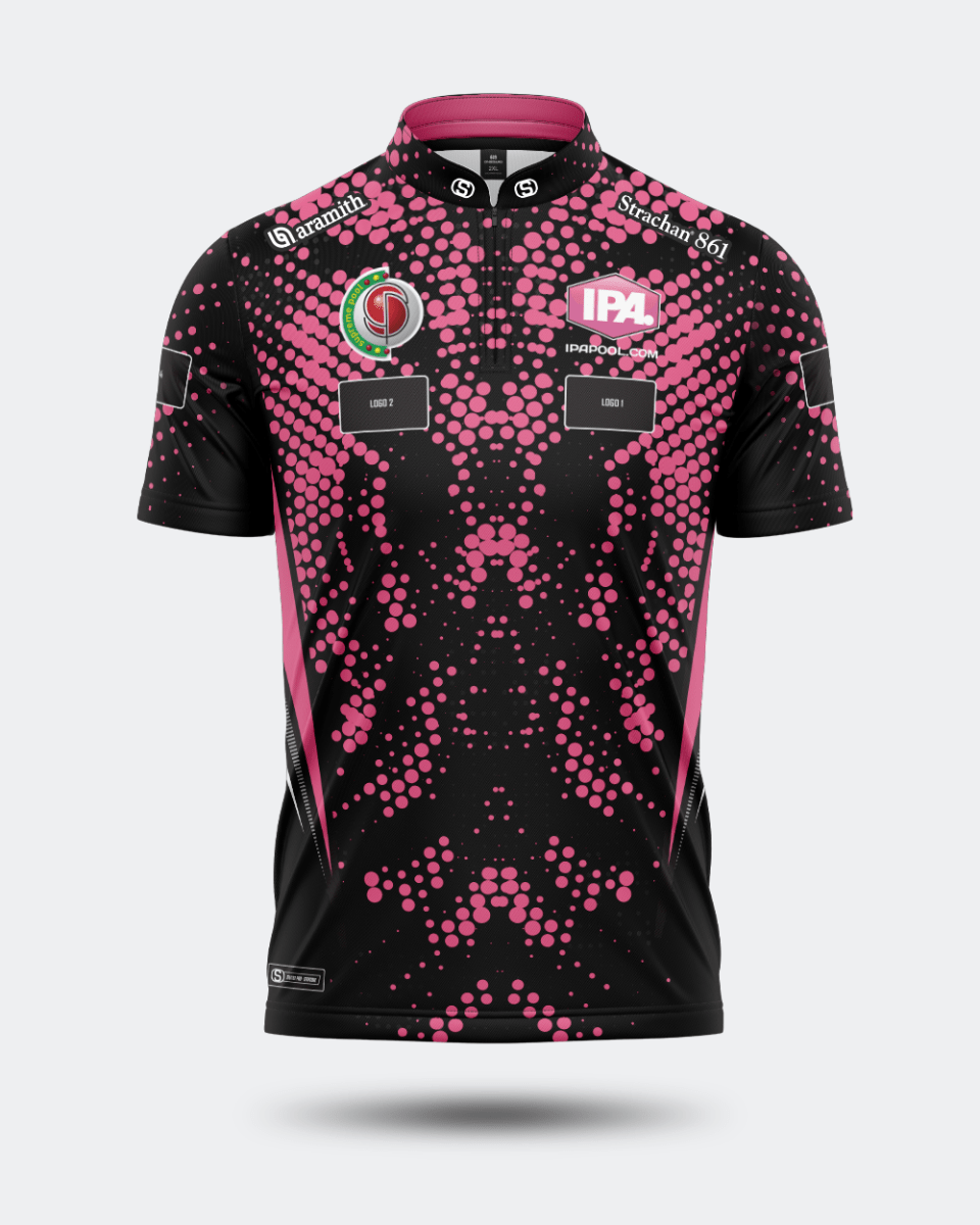 2025 Official IPA World Championship Jersey Black/Pink - Onboard Sportswear