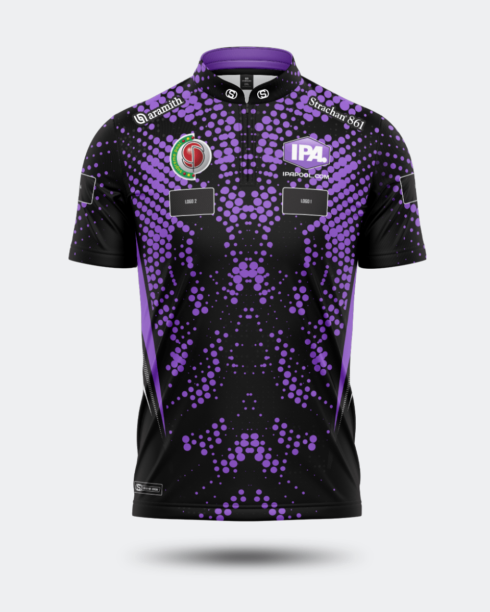 2025 Official IPA World Championship Jersey Black/Purple - Onboard Sportswear