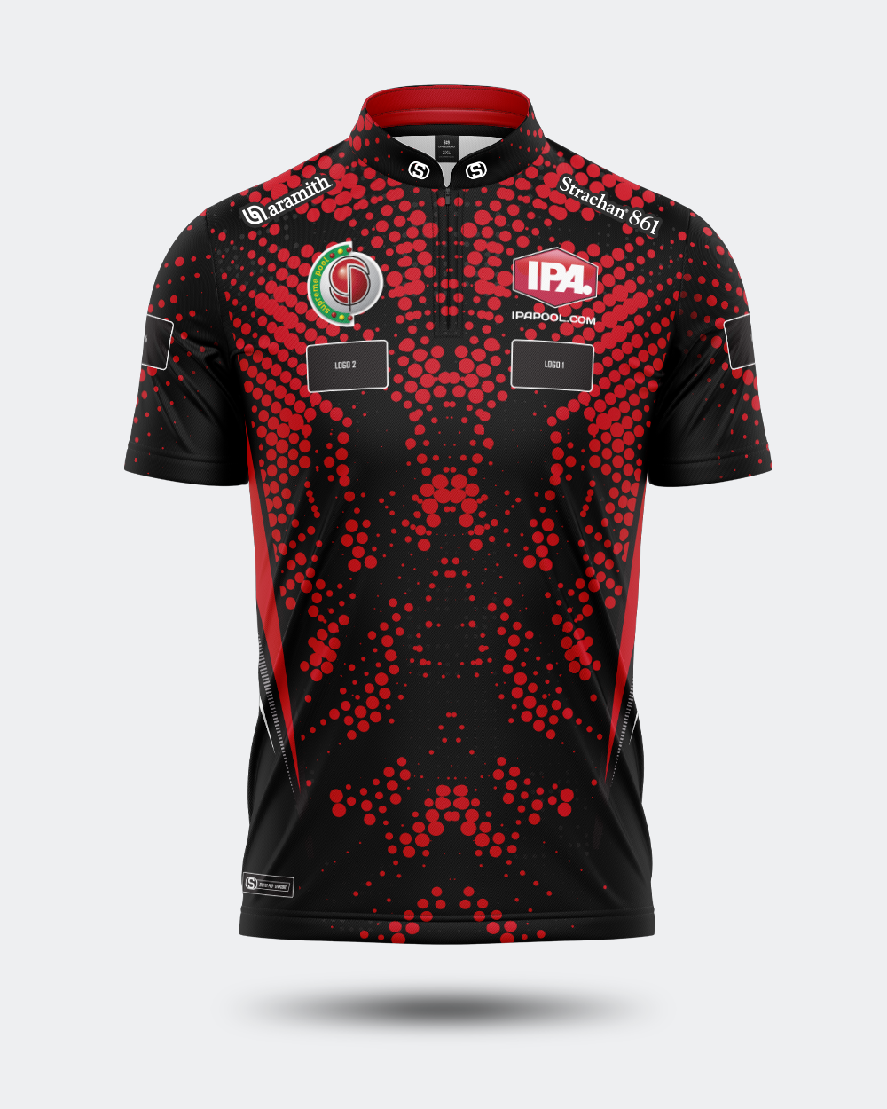 2025 Official IPA World Championship Jersey Black/Red