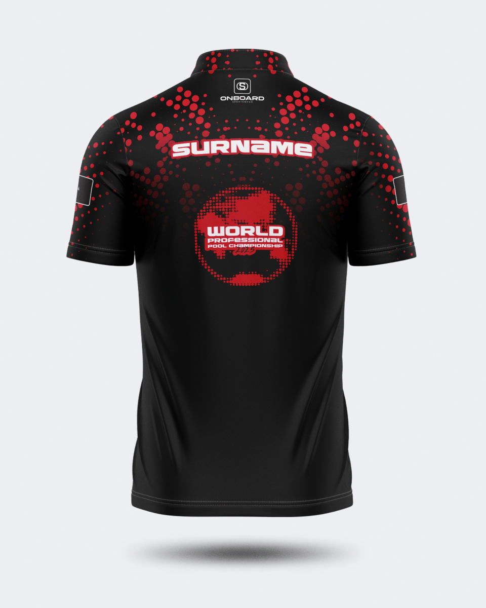 2025 Official IPA World Championship Jersey Black/Red - Onboard Sportswear