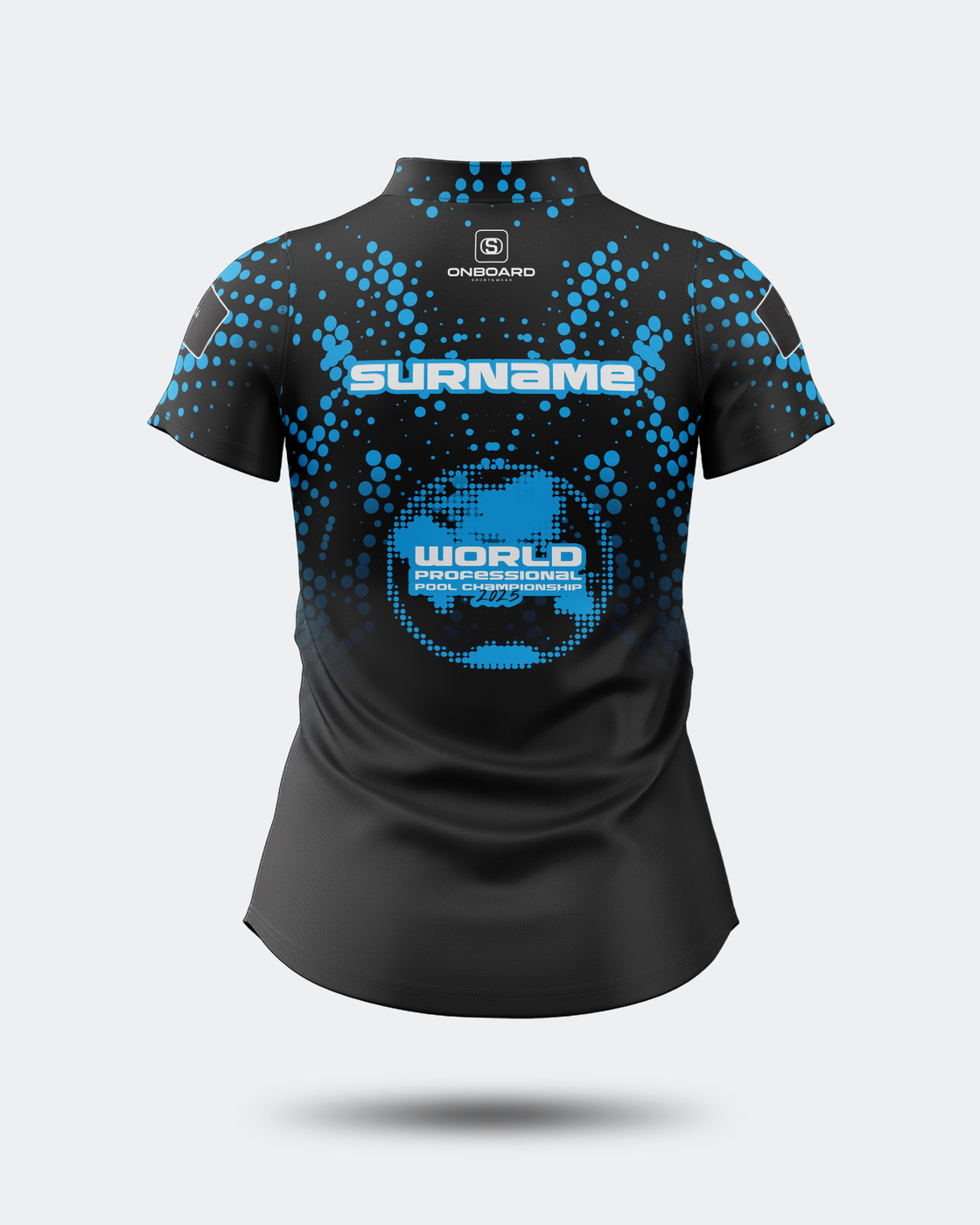 2025 Official IPA Women's World Championship Jersey Black/Light Blue