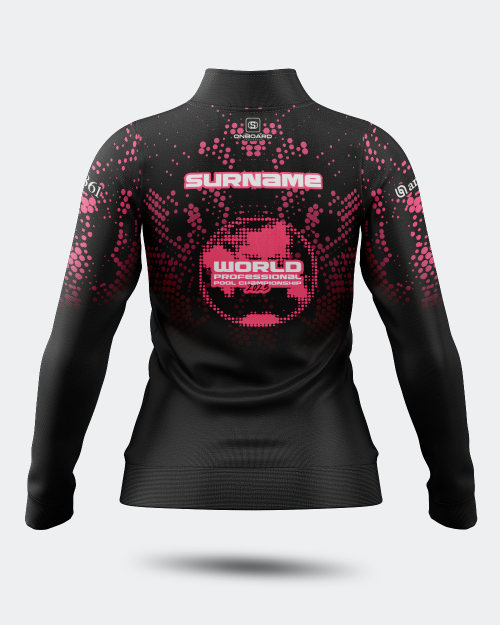 2025 IPA Women's World Championship Training Jacket Black/Pink