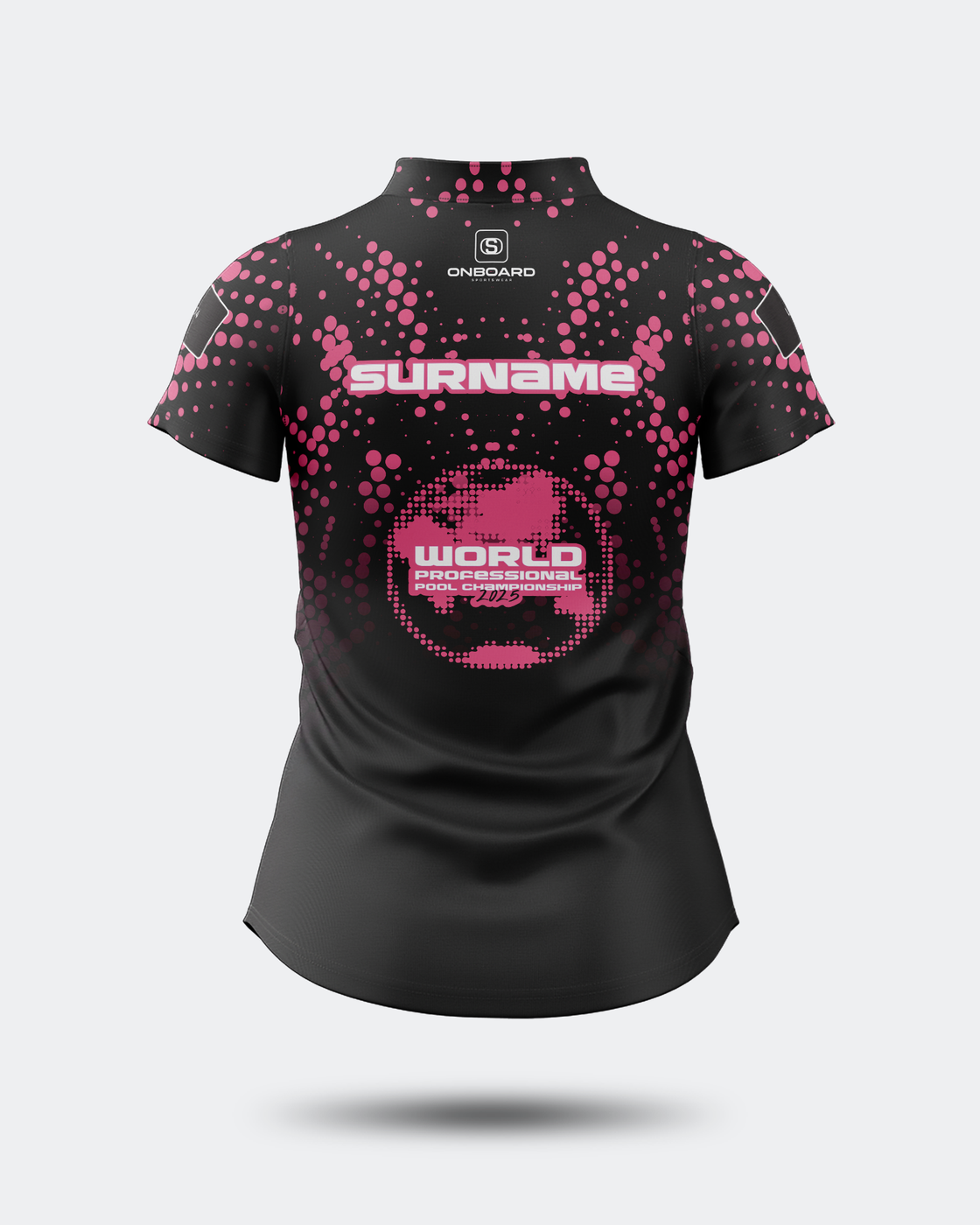 2025 Official IPA Women's World Championship Jersey Black/Pink