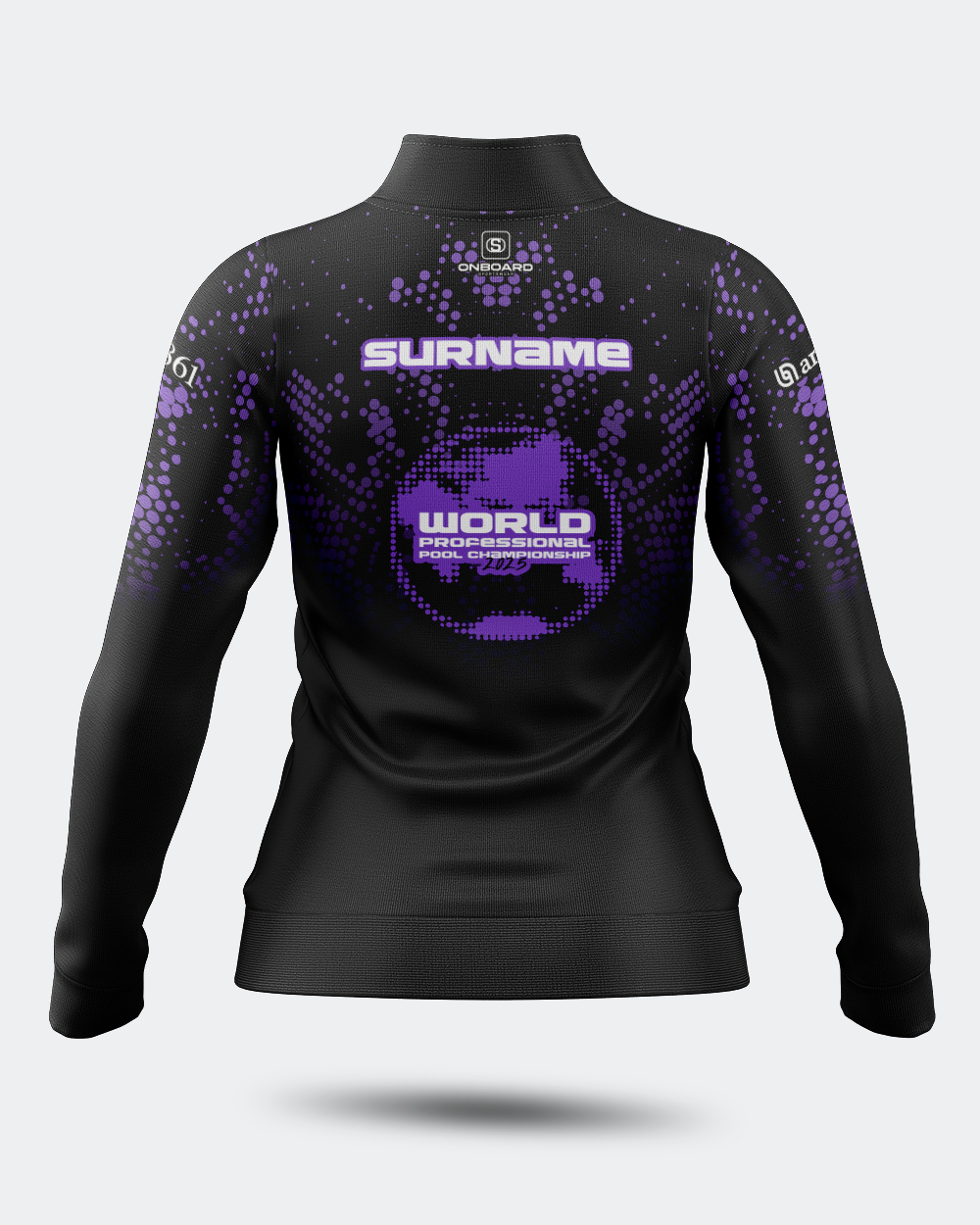 2025 IPA Women's World Championship Training Jacket Black/Purple