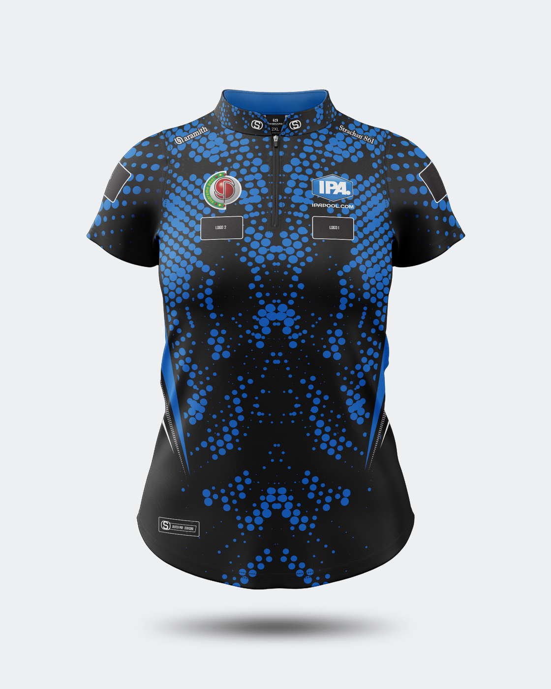 2025 Official IPA Women's World Championship Jersey Black/Dark Blue