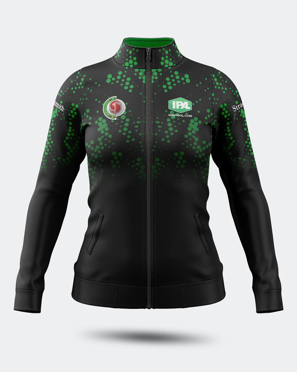 2025 IPA Women's World Championship Training Jacket Black/Green