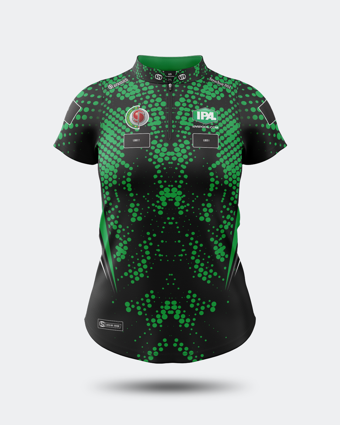 2025 Official IPA Women's World Championship Jersey Black/Green