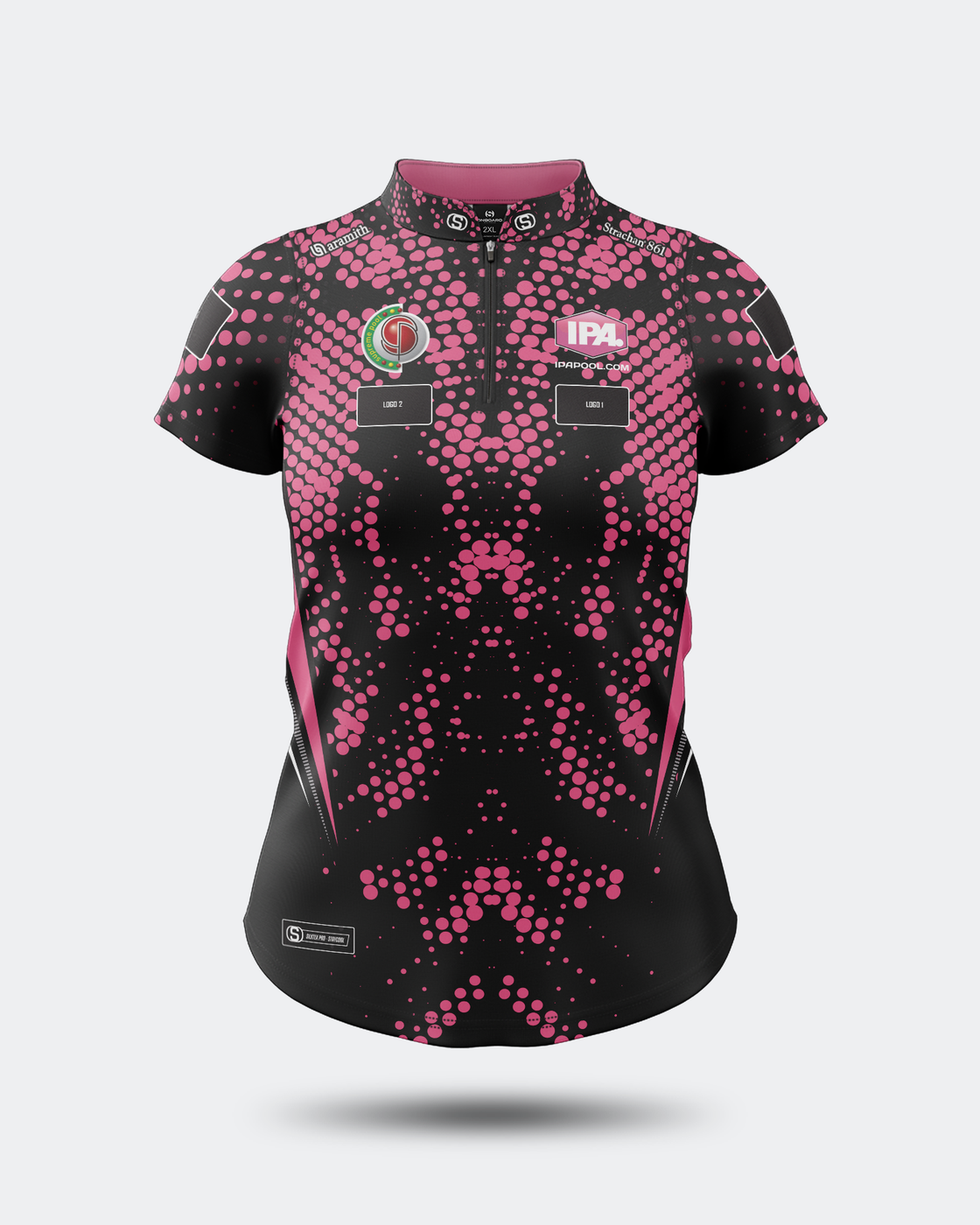 2025 Official IPA Women's World Championship Jersey Black/Pink