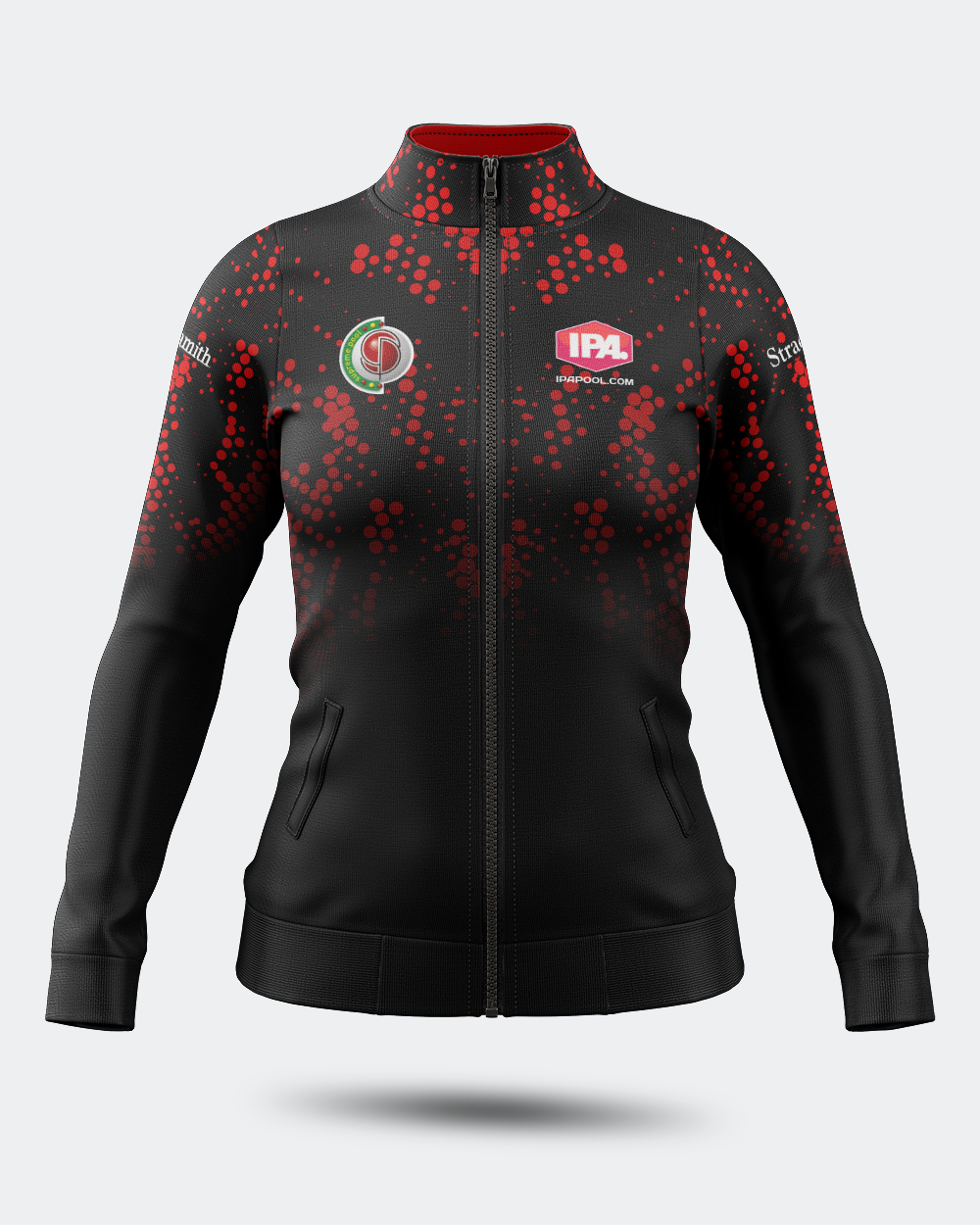 2025 IPA Women's World Championship Training Jacket Black/Red