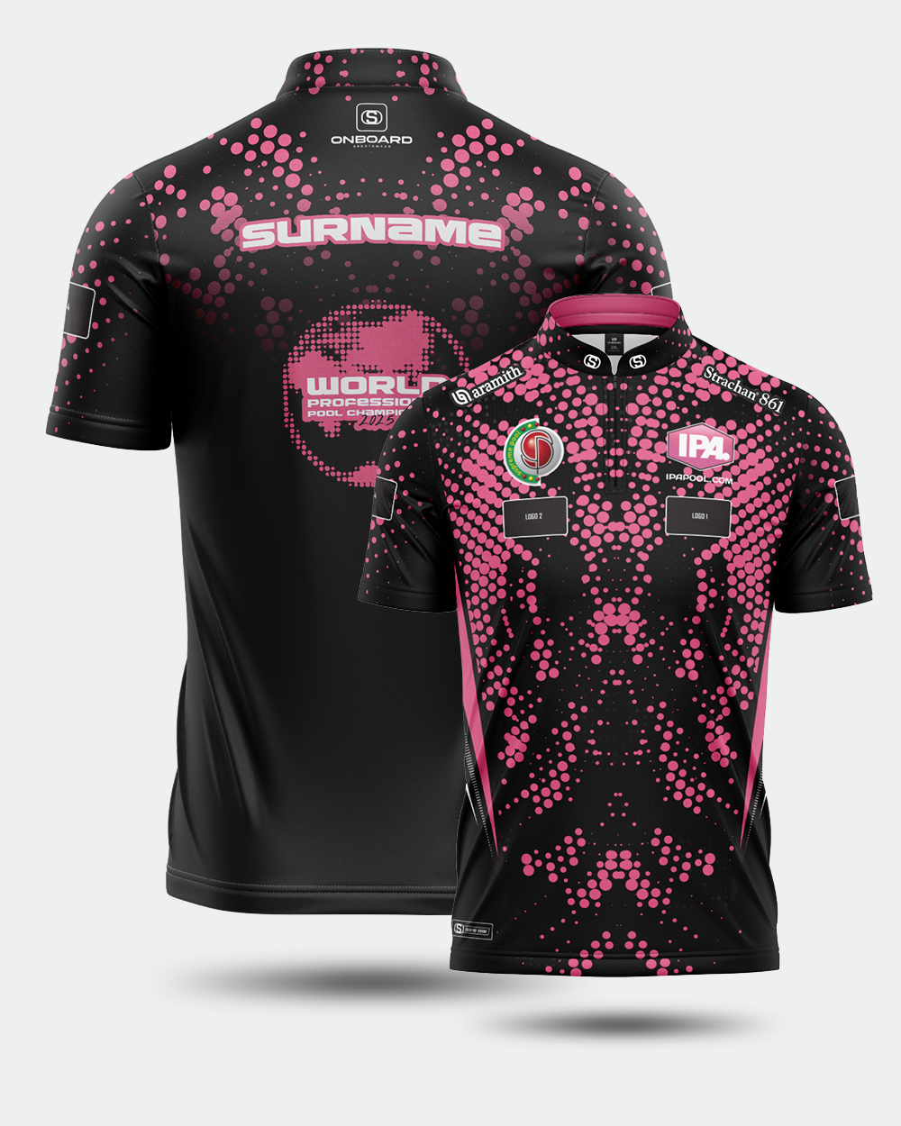 2025 Official IPA World Championship Jersey Black/Pink