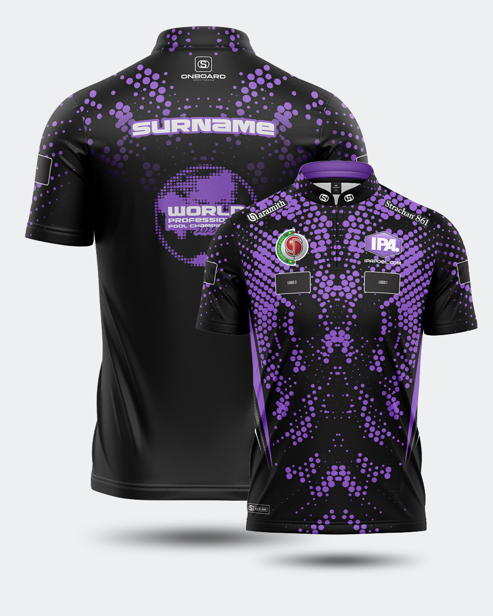 2025 Official IPA World Championship Jersey Black/Purple