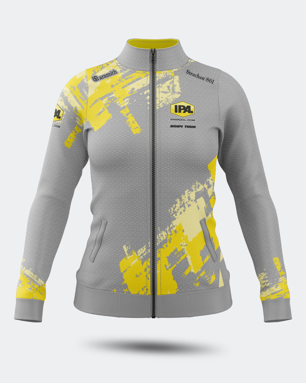 2024 Womens IPA Yellow & Grey Training Jacket