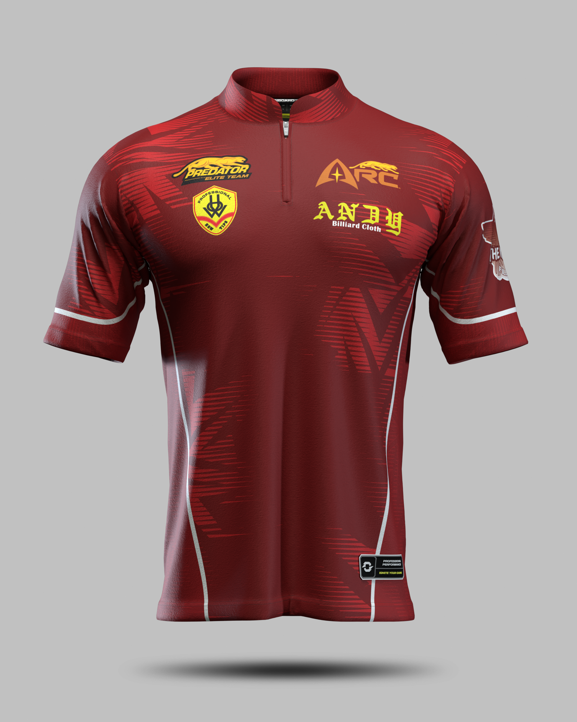 Joshua 'KillerFiller' Rot/Schwarzes Trikot