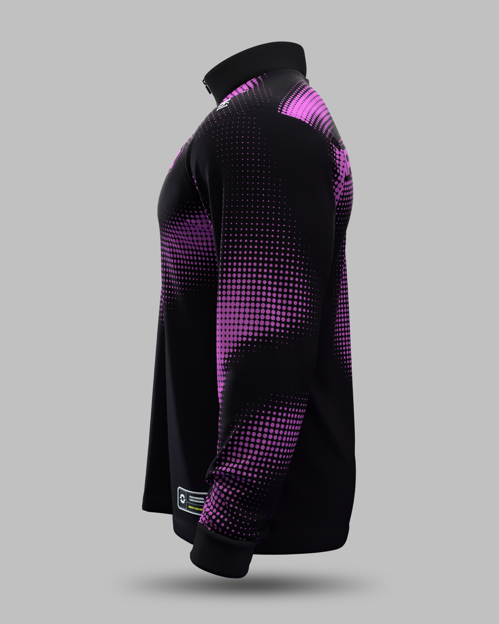 Official 2026 IPA Tour 1/2 Zip Mid Layer (Black/Pink)