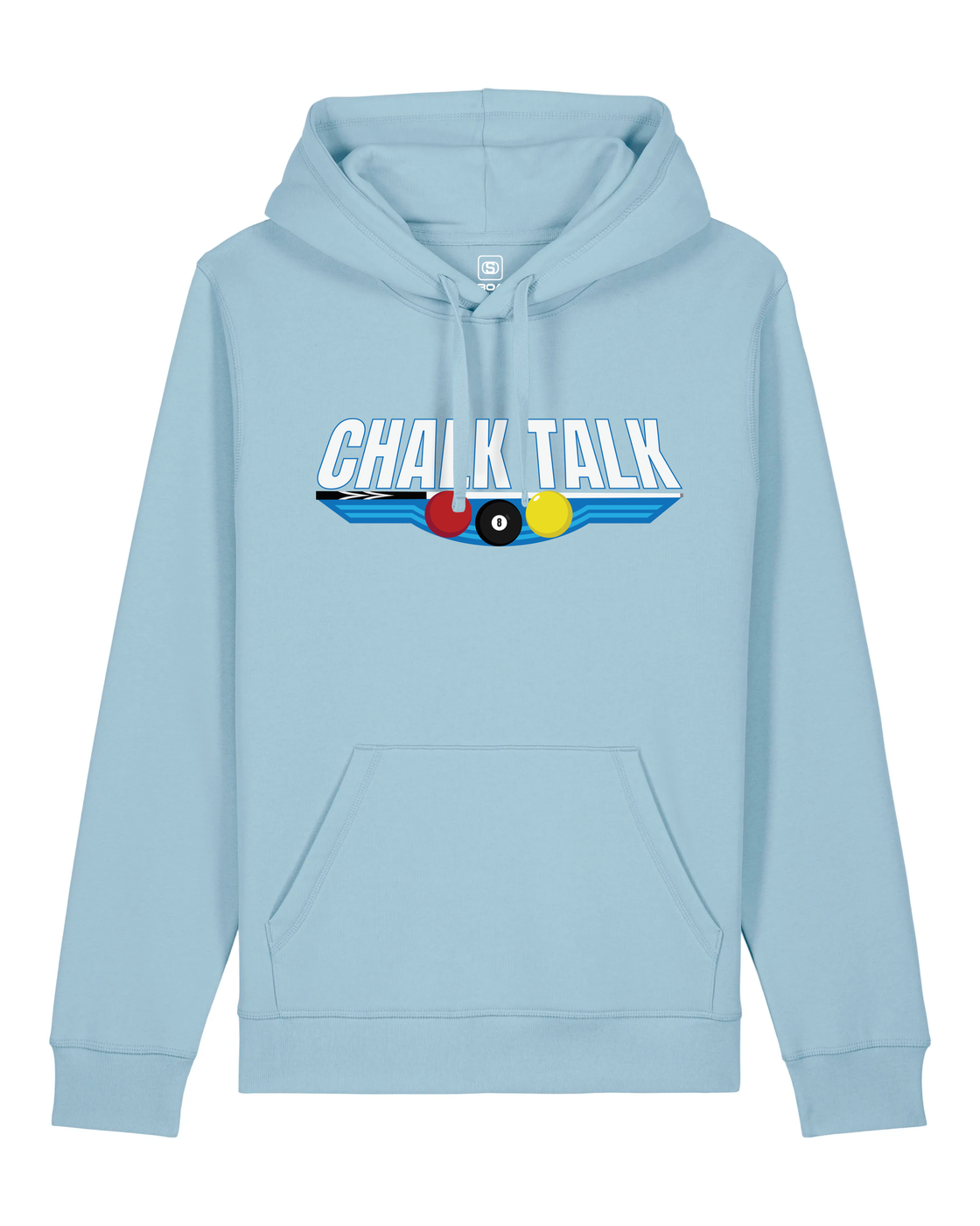 Chalk Talk Sky Blue Hoodie