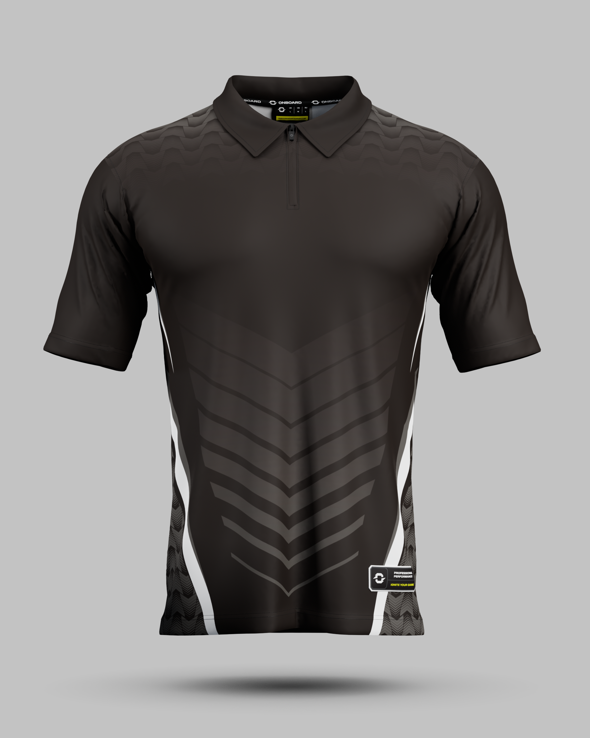 Lisbon 1/4 Zip Polo Collar Jersey