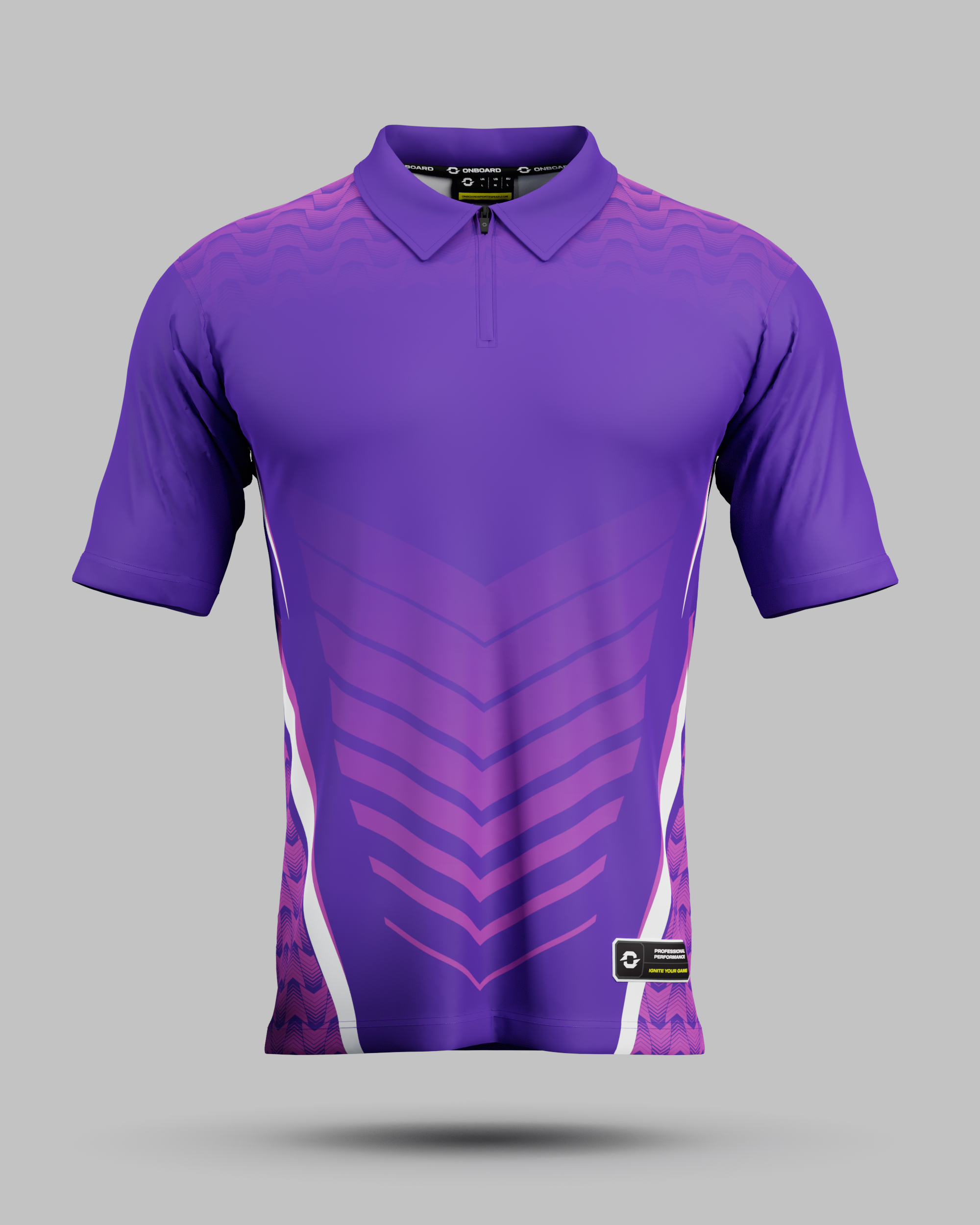 Youth Lisbon 1/4 Zip Polo Collar Jersey