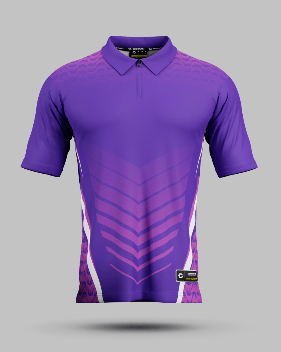 Youth Lisbon 1/4 Zip Polo Collar Jersey - Onboard Sportswear