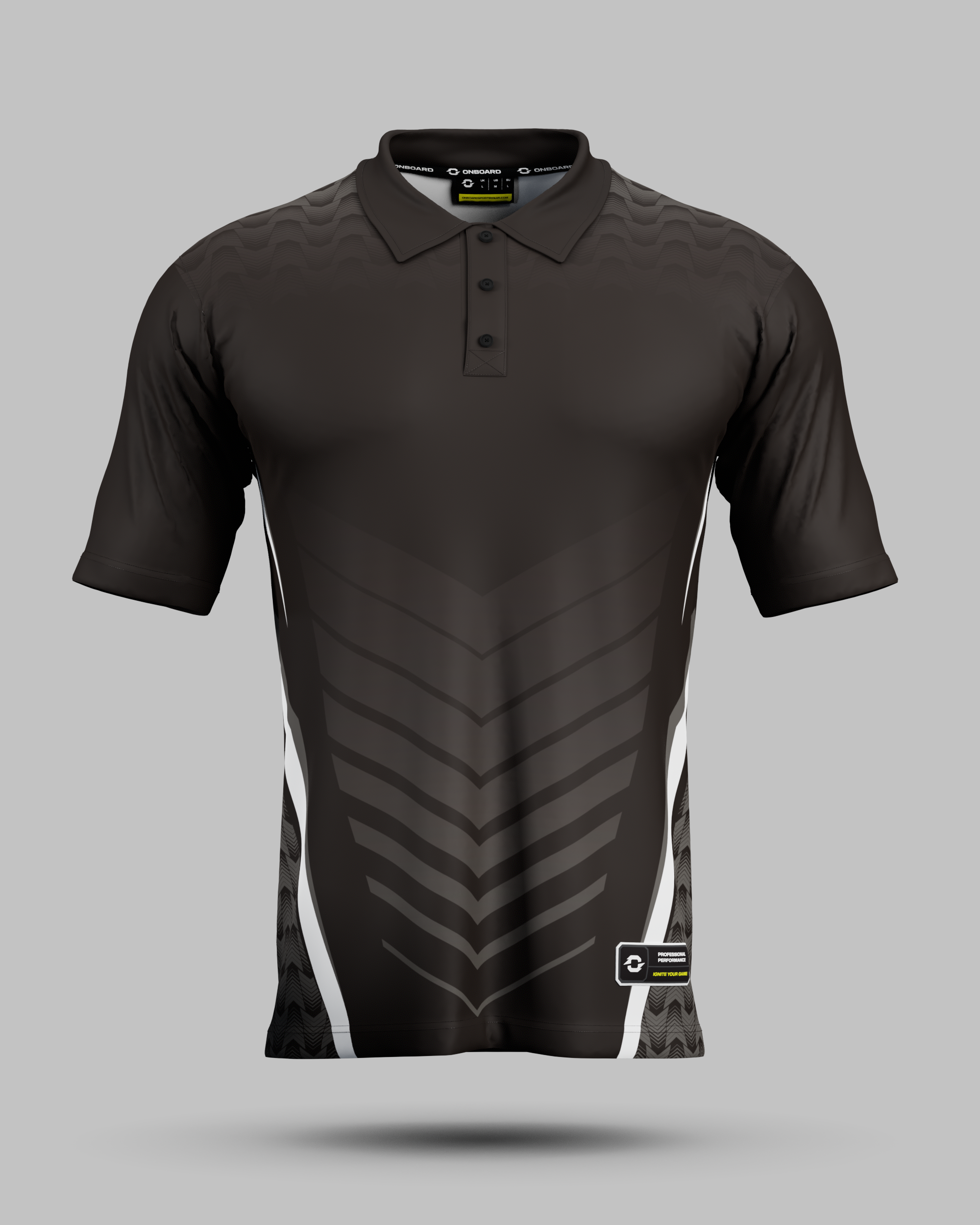 Lisbon 3 Button Polo Collar Jersey