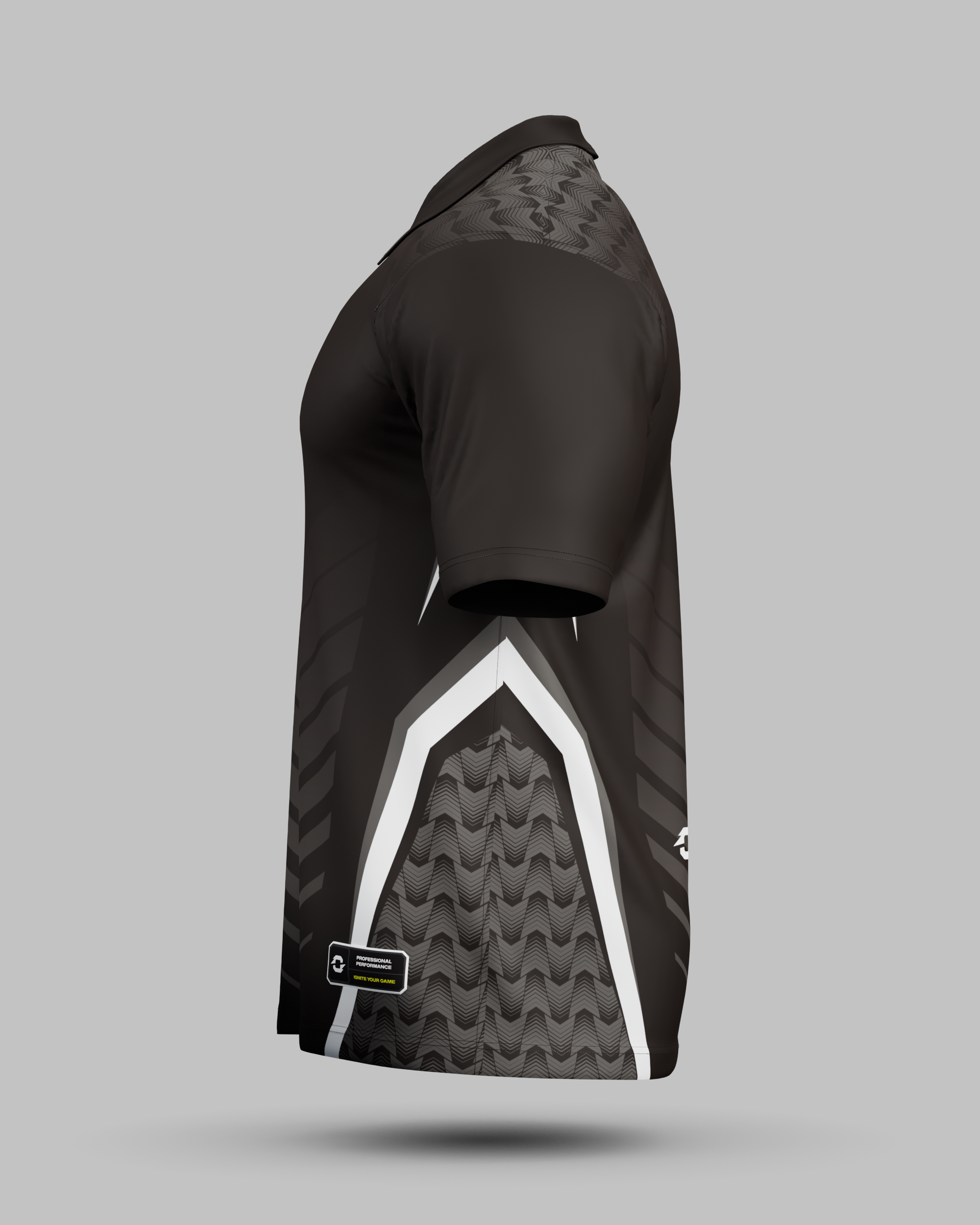 Lisbon 3 Button Polo Collar Jersey