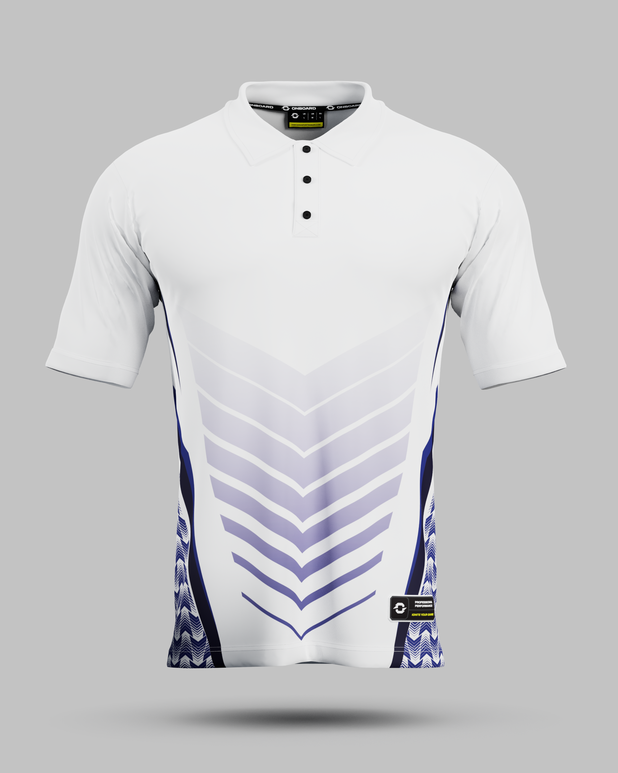 Lisbon 3 Button Polo Collar Jersey