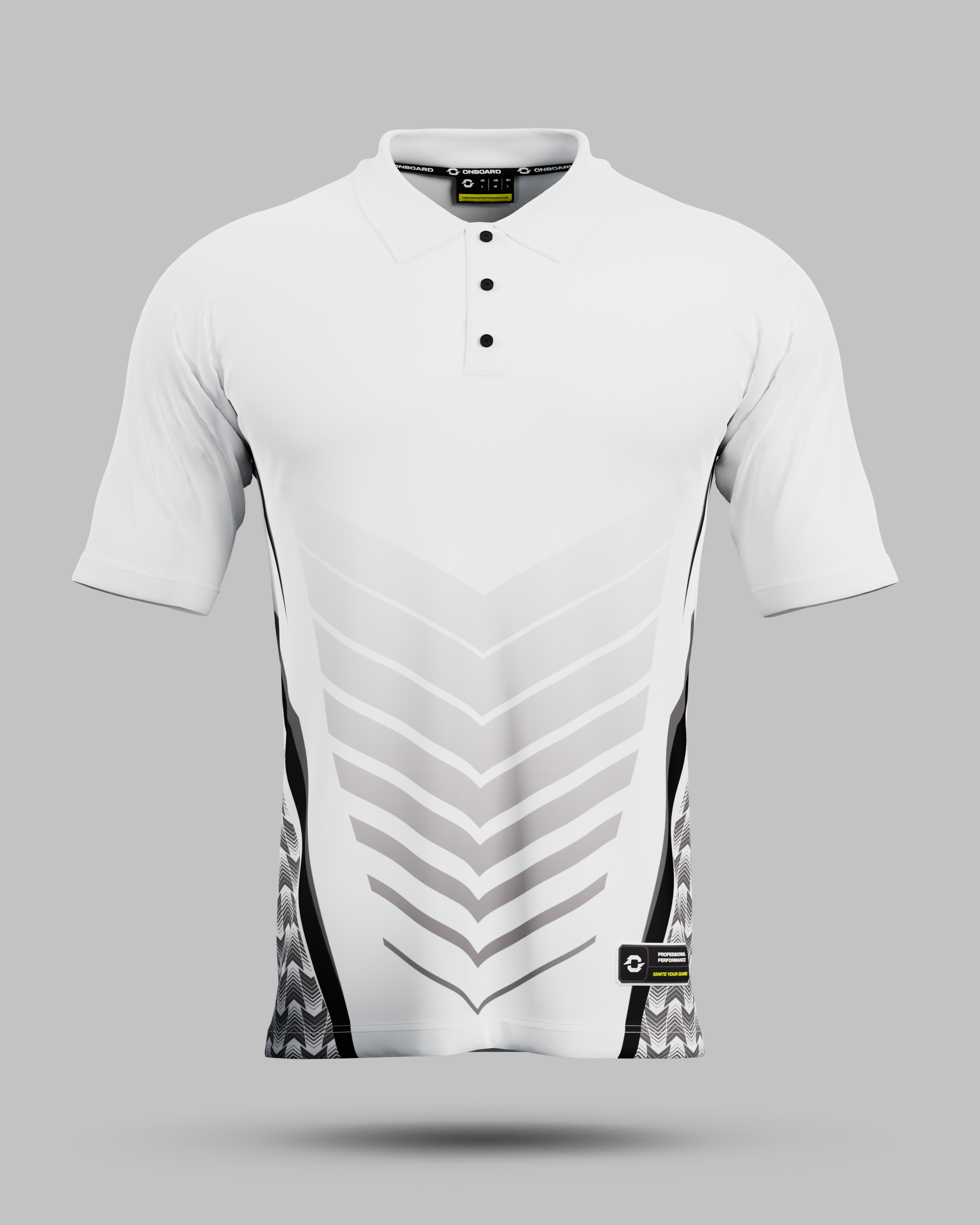 Youth Lisbon 3 Button Polo Collar Jersey