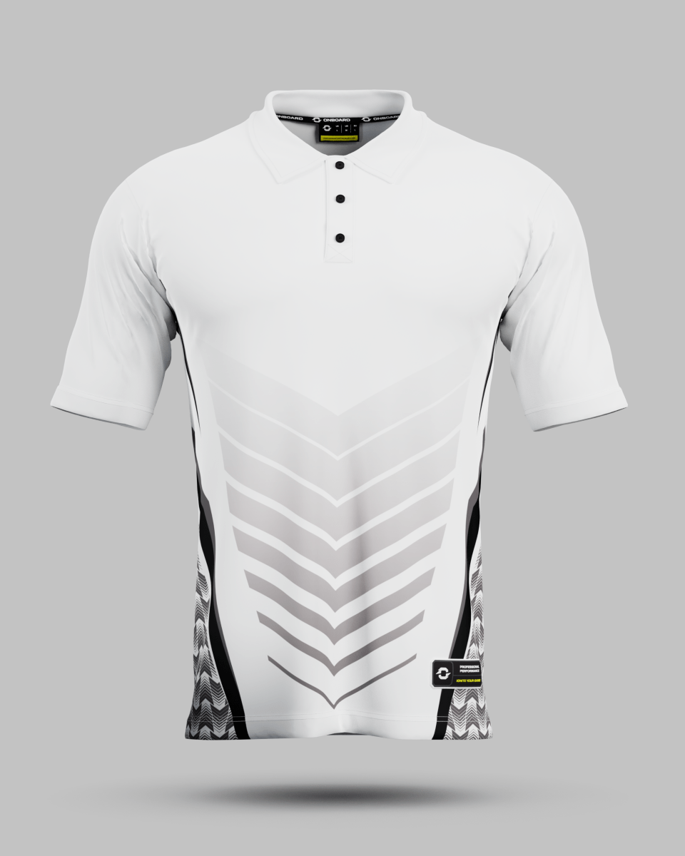 Youth Lisbon 3 Button Polo Collar Jersey - Onboard Sportswear