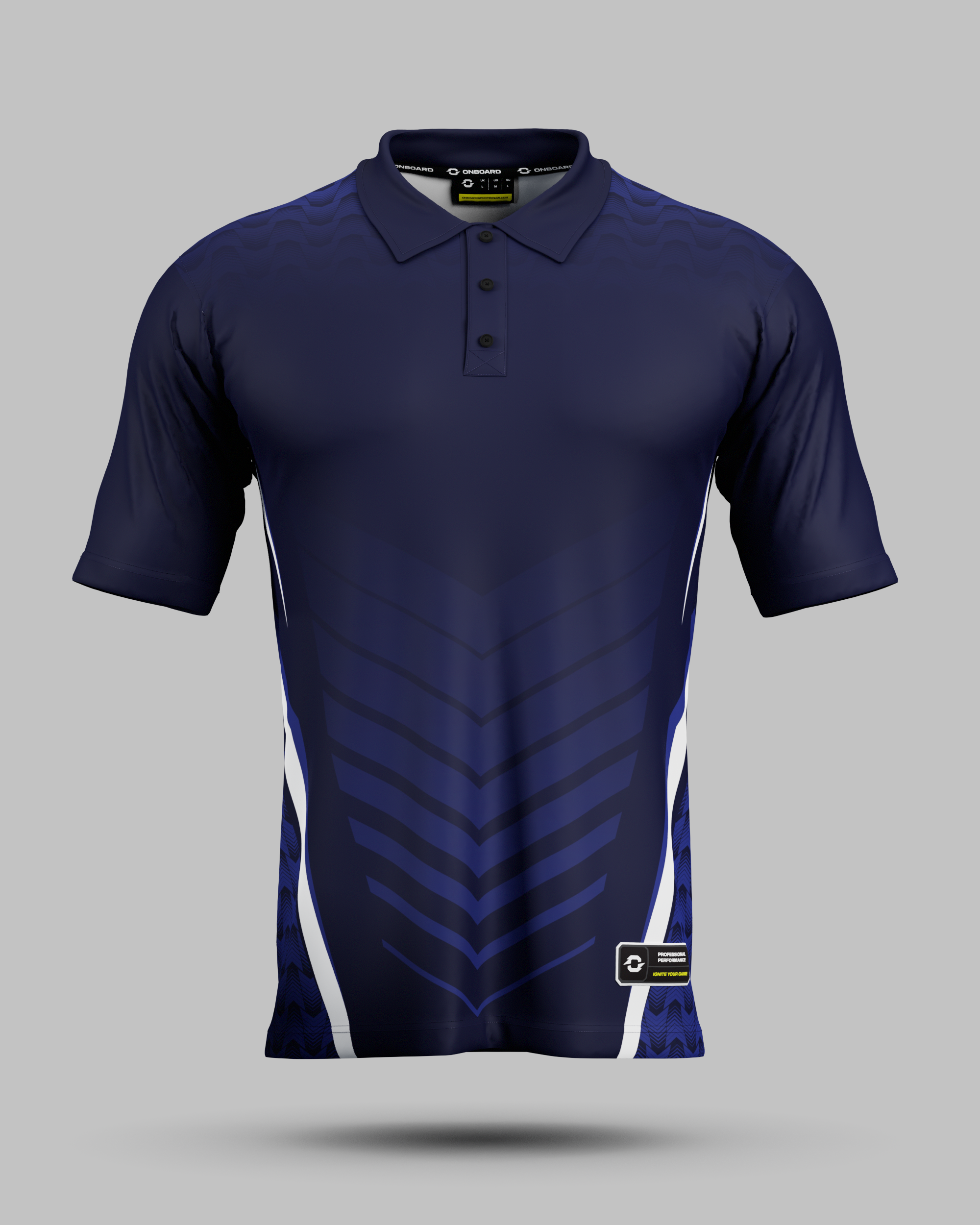 Lisbon 3 Button Polo Collar Jersey