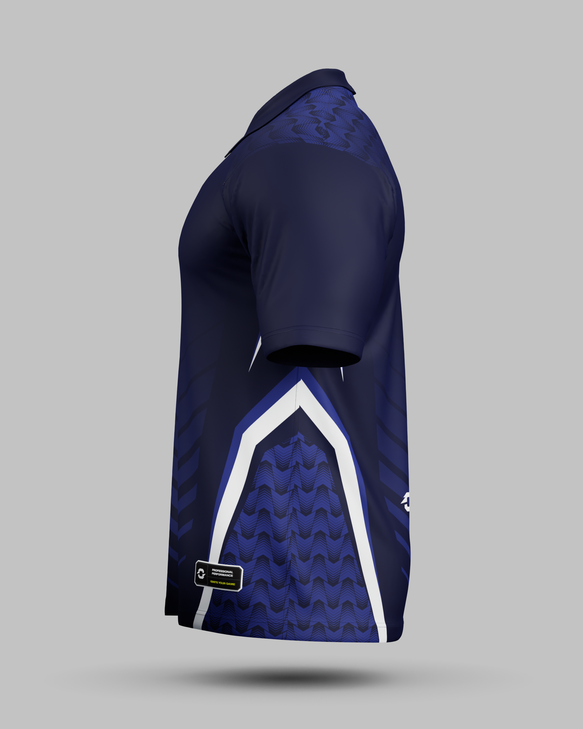 Lisbon 3 Button Polo Collar Jersey