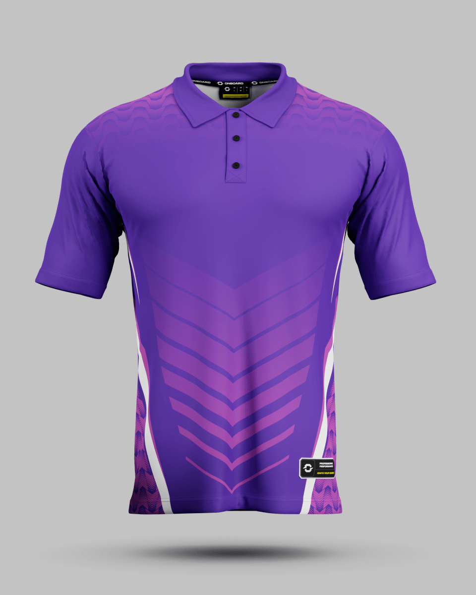 Youth Lisbon 3 Button Polo Collar Jersey - Onboard Sportswear