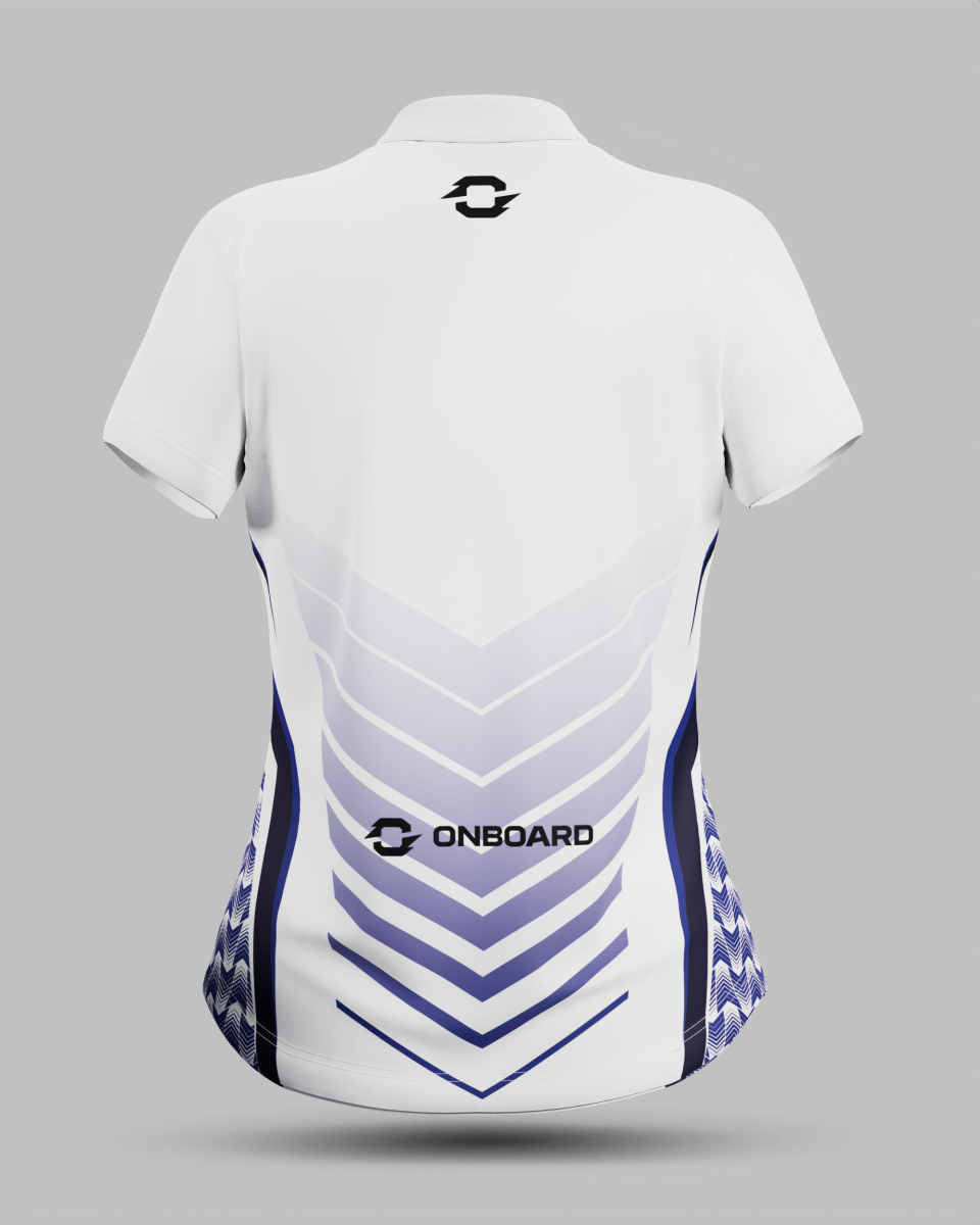 Womens Lisbon 1/4 Zip Pro Collar Jersey - Onboard Sportswear