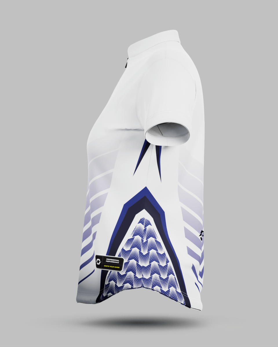 Womens Lisbon 1/4 Zip Pro Collar Jersey - Onboard Sportswear