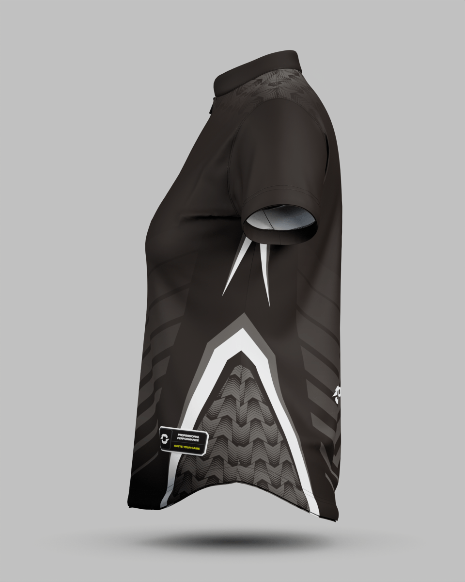 Womens Lisbon 1/4 Zip Pro Collar Jersey - Onboard Sportswear