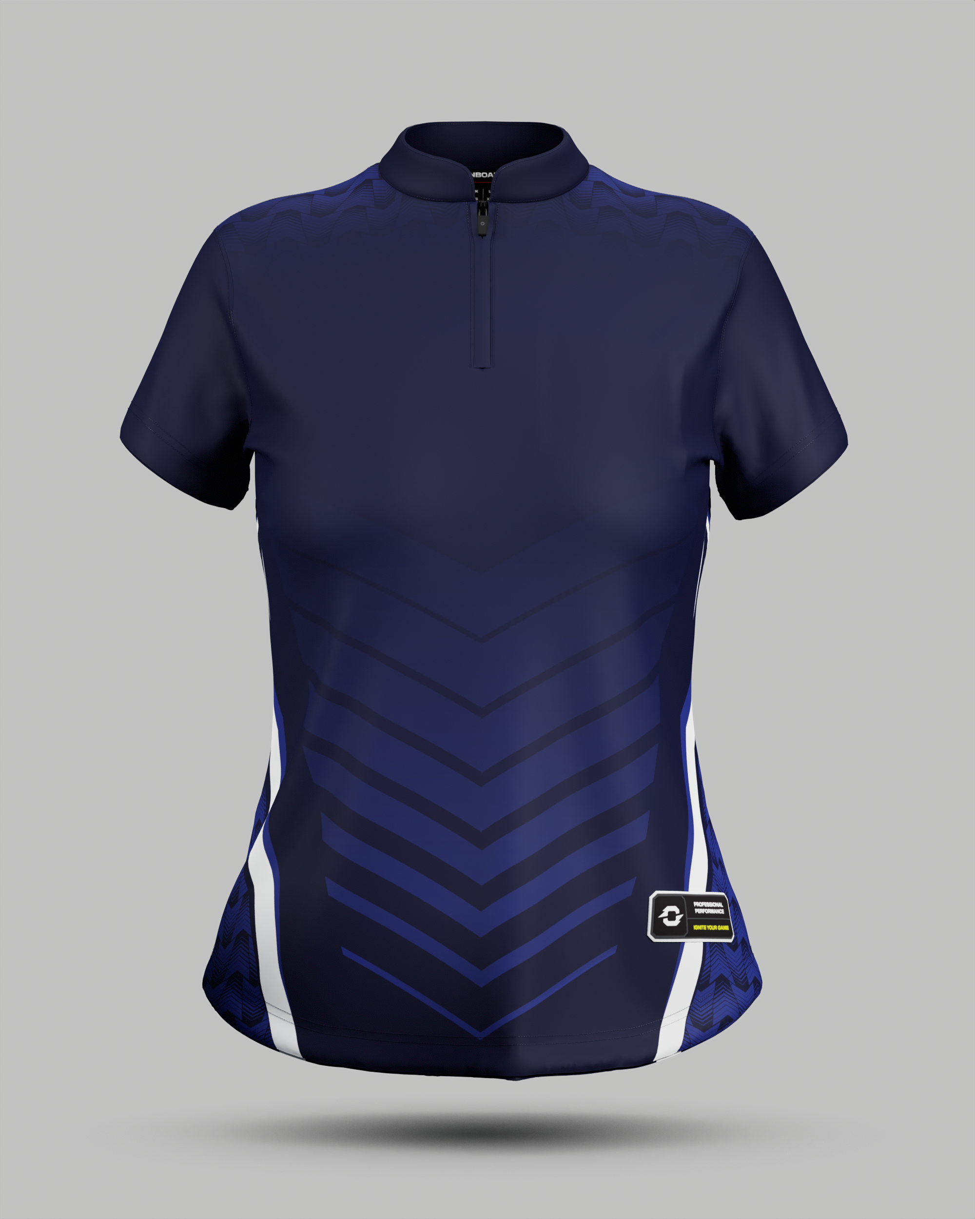 Womens Lisbon 1/4 Zip Pro Collar Jersey