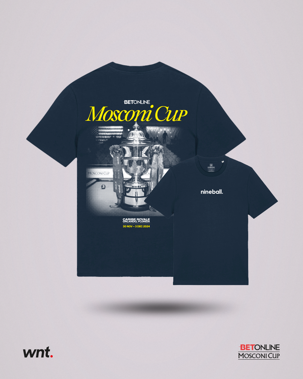 Nineball Europe Mosconi Cup T Shirt