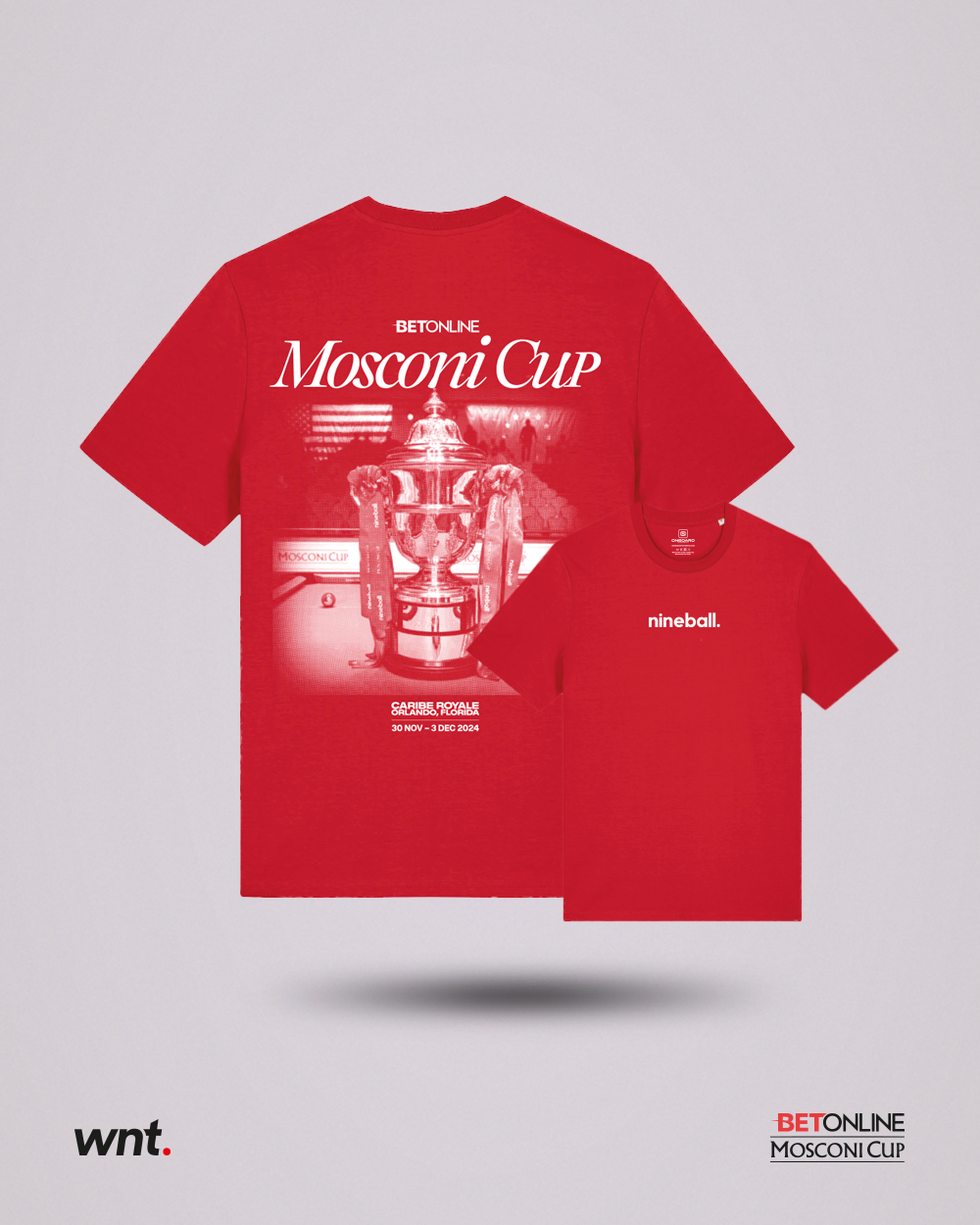 Nineball USA Mosconi Cup T Shirt