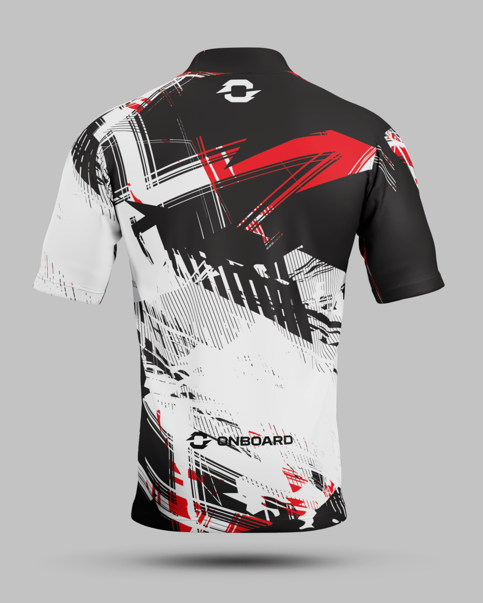 Madrid 1/4 Zip Pro Collar Jersey - Onboard Sportswear