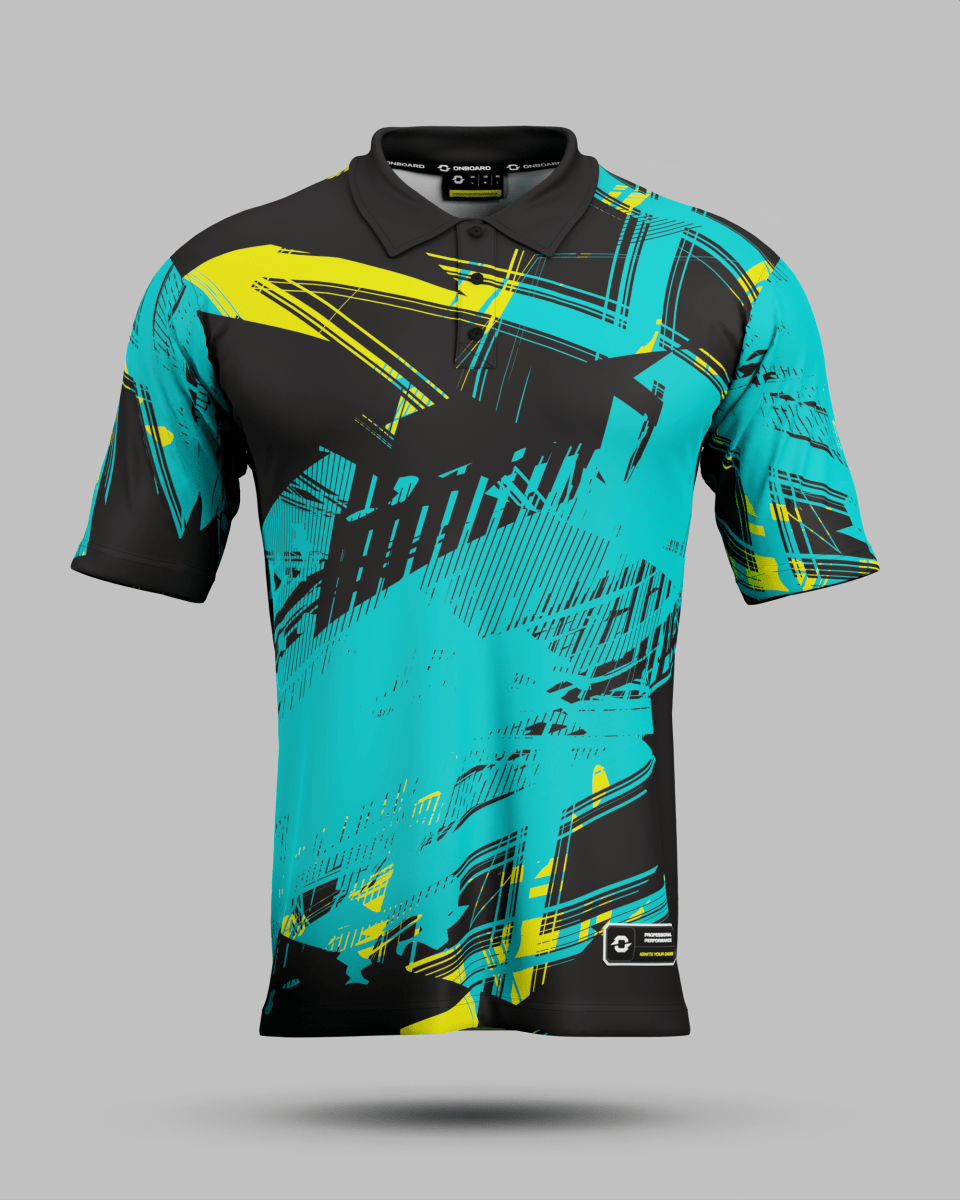 Youth Madrid 3 Button Polo Collar Jersey - Onboard Sportswear