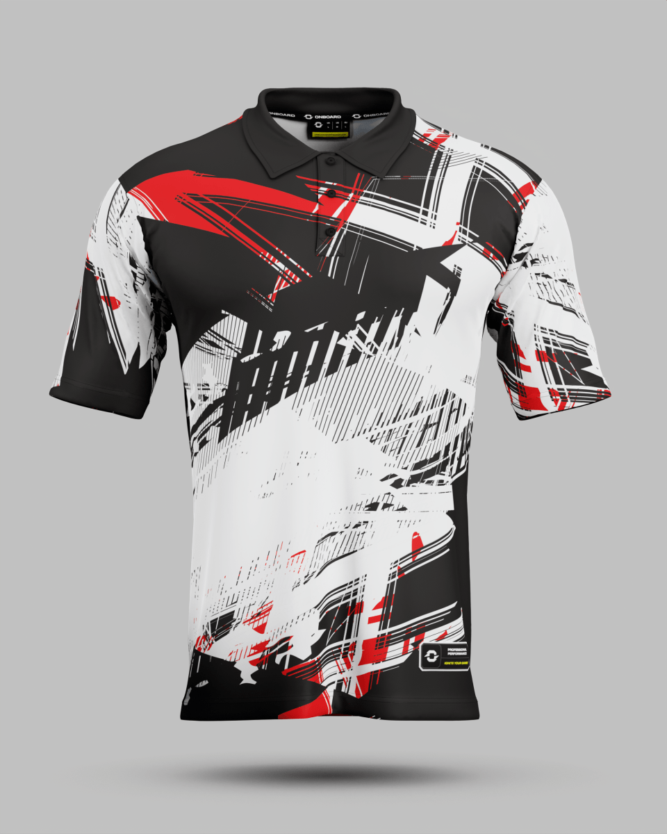 Youth Madrid 3 Button Polo Collar Jersey - Onboard Sportswear