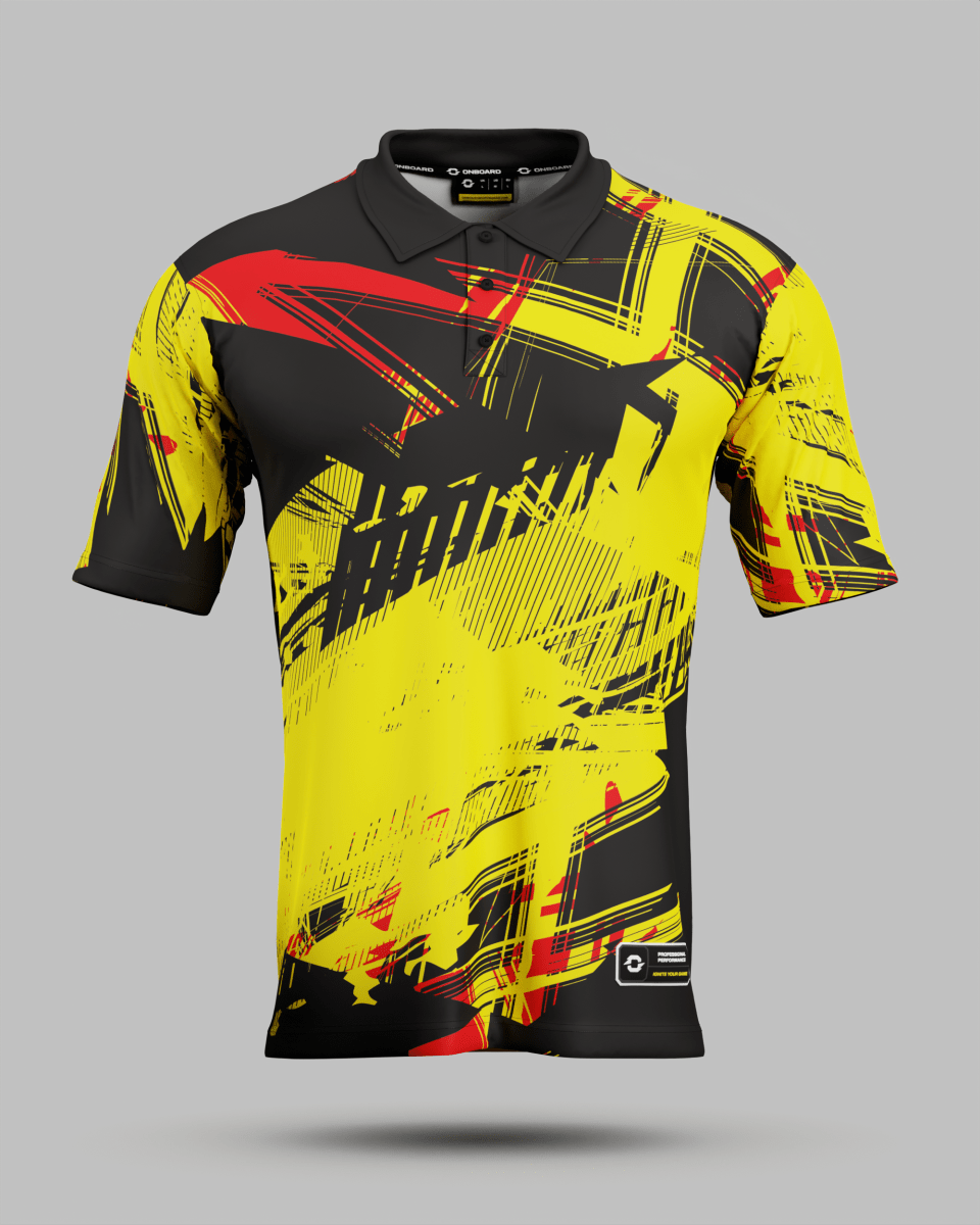 Youth Madrid 3 Button Polo Collar Jersey - Onboard Sportswear