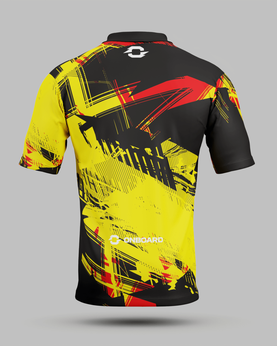 Youth Madrid 3 Button Polo Collar Jersey - Onboard Sportswear