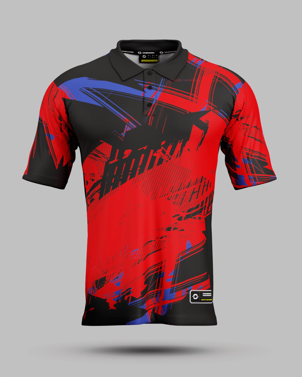 Youth Madrid 3 Button Polo Collar Jersey - Onboard Sportswear