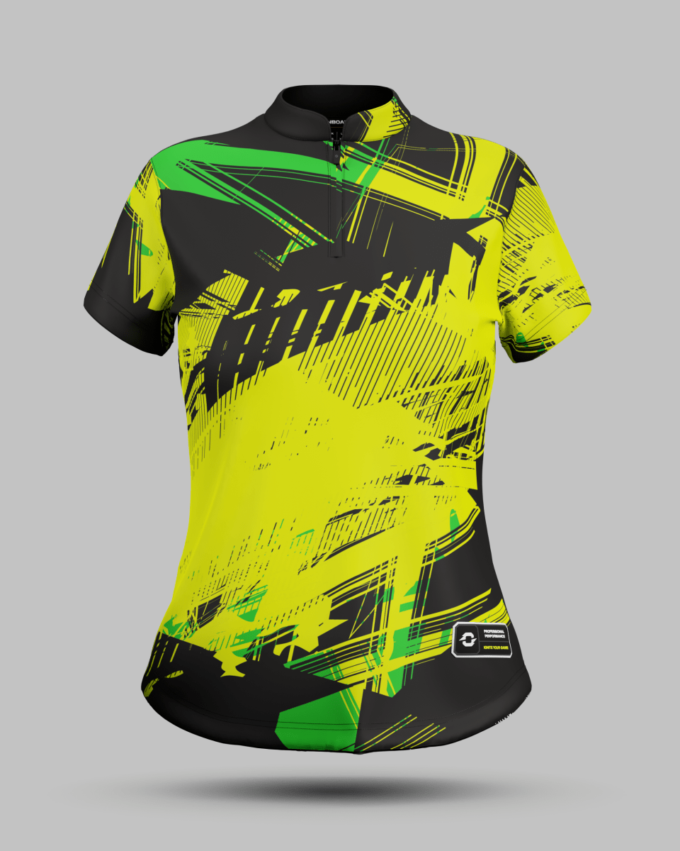 Womens Madrid 1/4 Zip Pro Collar Jersey - Onboard Sportswear