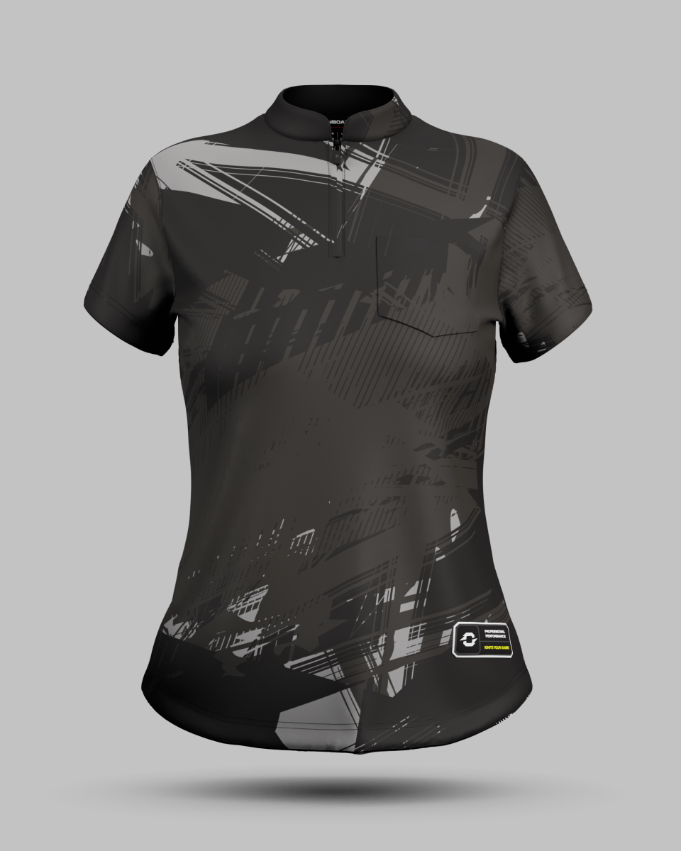 Womens Madrid 1/4 Zip Pro Collar Jersey - Onboard Sportswear
