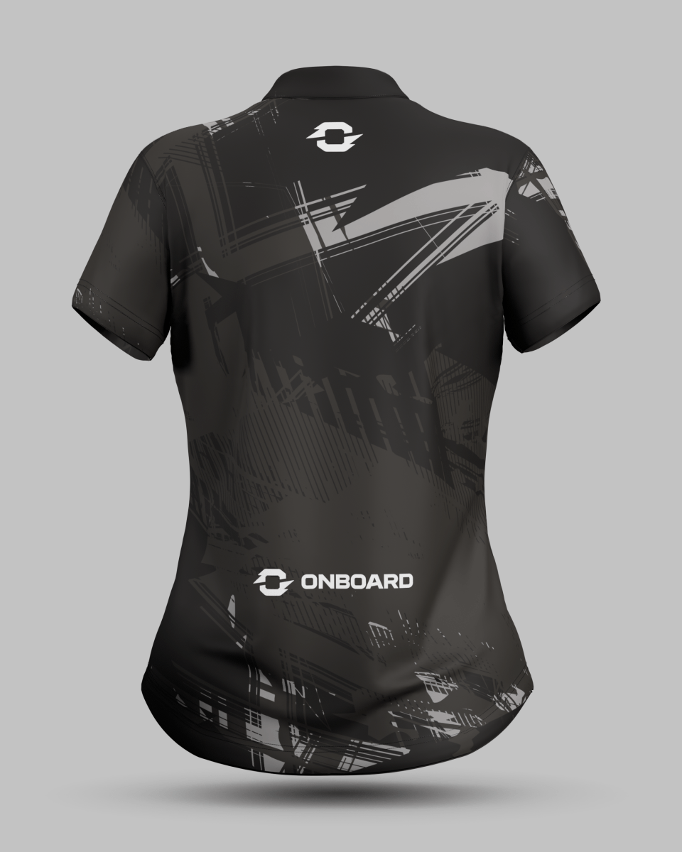 Womens Madrid 1/4 Zip Pro Collar Jersey - Onboard Sportswear