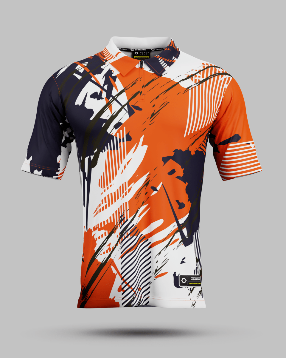 Manhattan 1/4 Zip Polo Collar Jersey - Onboard Sportswear