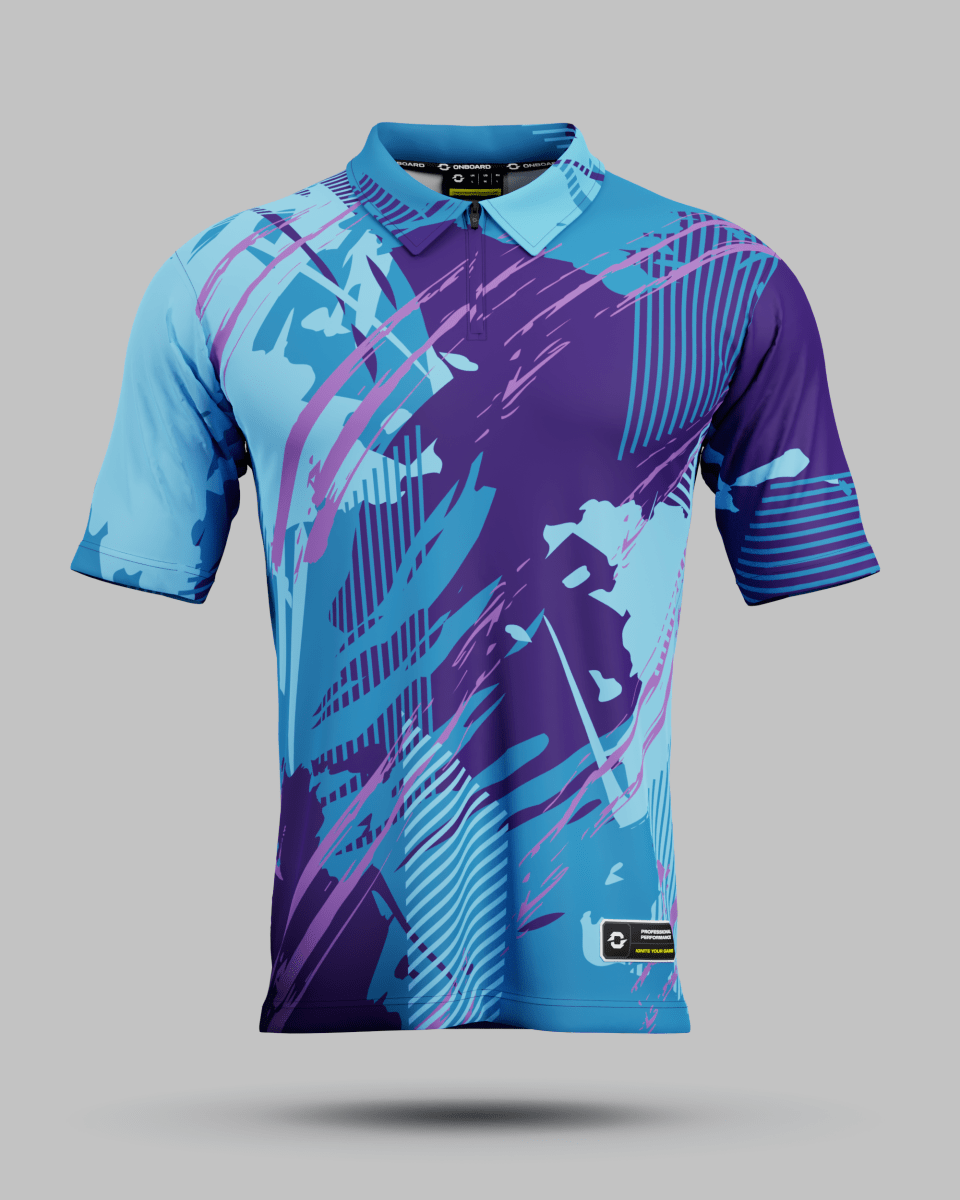 Manhattan 1/4 Zip Polo Collar Jersey - Onboard Sportswear