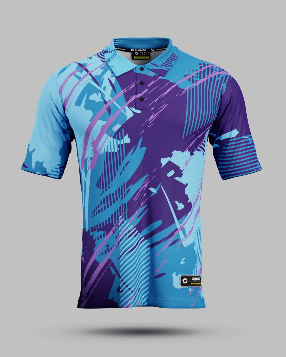 Youth Manhattan 3 Button Polo Collar Jersey - Onboard Sportswear