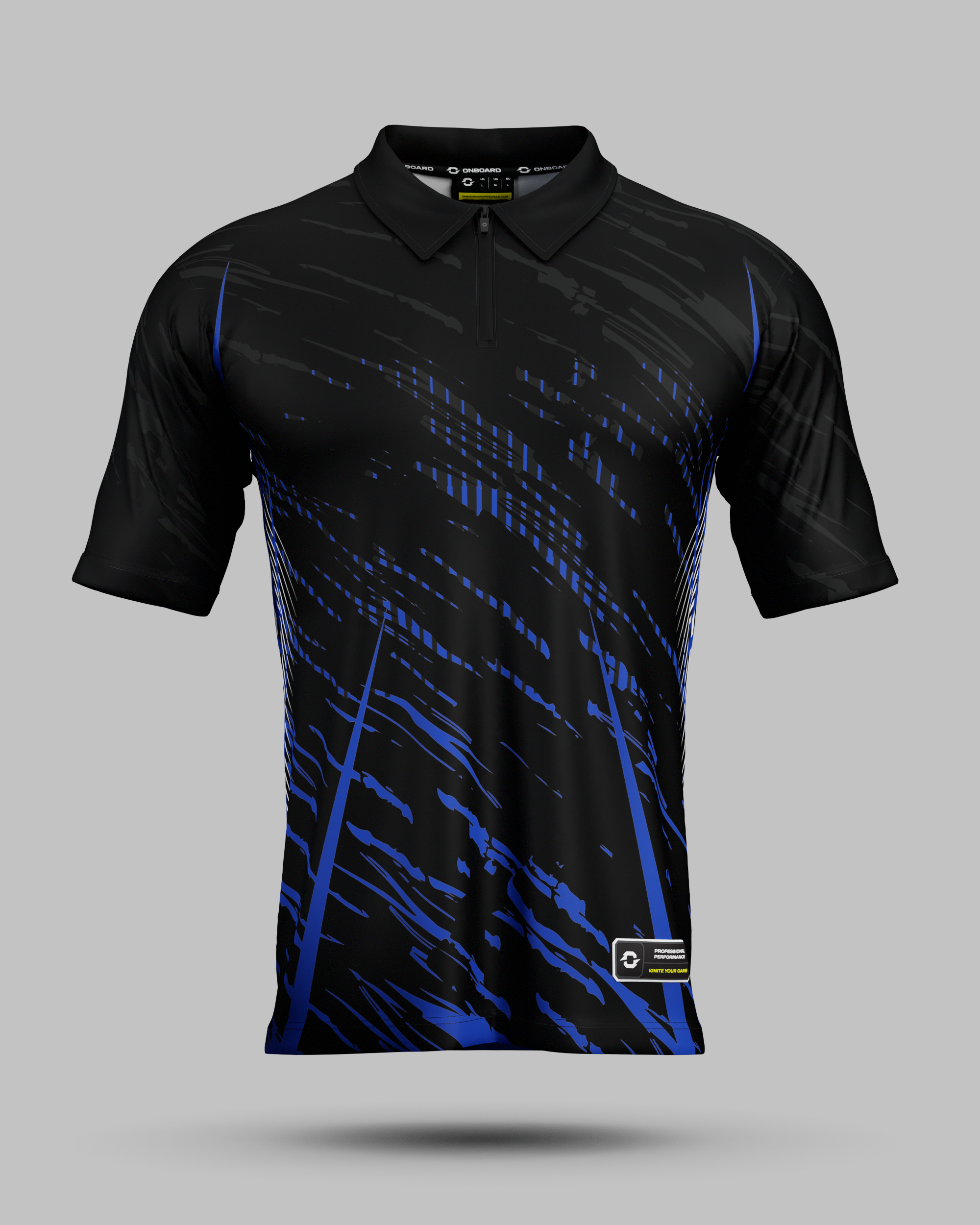 Melbourne 1/4 Zip Polo Collar Jersey