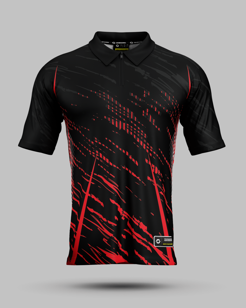 Melbourne 1/4 Zip Polo Collar Jersey - Onboard Sportswear